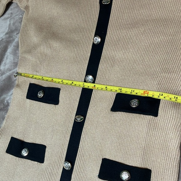 Fashion Nova Tan Long Sweater Dress - Picture 7 of 8